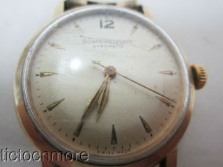 Vintage Girard - Perregaux Gyromatic Watch Mens Swiss Made Speidel Band