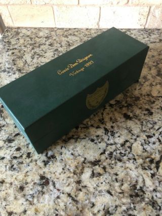 Vintage 1993 Cuvee Dom Perignon Champagne Box