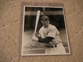 Rare Type 1 photos of Yankees Joe Gordon,  Frank Crosetti and George Selkirk 6
