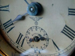 Vintage - K C Co Germany - FMS Mauthe - Carriage Clock - Music Box Alarm - 4