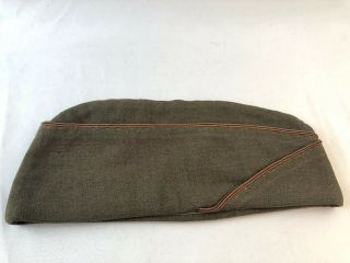 Wwii Ww2 U.  S.  Us Garrison Cap,  Overseas,  Hat,  Vintage,  Corps,  Military,  Sc55