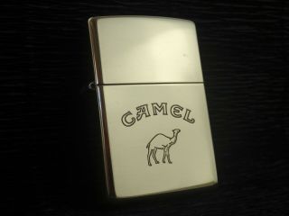 Rare Vintage Zippo Lighter - Camel Brass Beast (german Edition) 1999