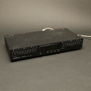 Vintage Audiosource Model Eq 100 Graphic Equalizer With Cool Spectrum Analyzer
