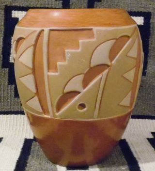 Vintage Large Tomasita Montoya Pottery San Juan Pueblo