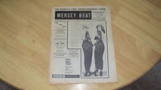 Beatles - Mersey Beat Newspaper - Very Rare Early Issue - Vol 1 No 22 May 1962