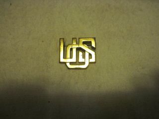 Vintage WW2 sterling USO pin 2