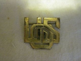 Vintage WW2 sterling USO pin 3