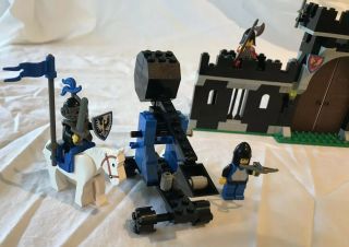 VINTAGE 1990 LEGO® CASTLE BLACK KNIGHTS SET 6059 KNIGHT ' S STRONGHOLD NIB 2