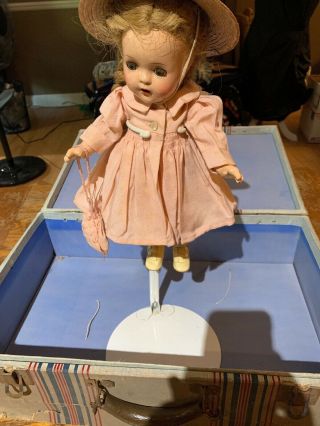 Vintage 1930s Madame Alexander Doll Mcguffey Ana Composition 13 " Tagged Dresses