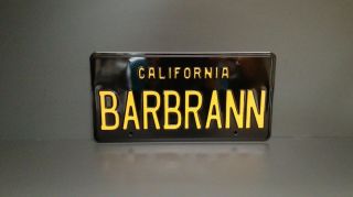 Retro Vintage California US License Plate USA Number Plate Alu Embossed Custom 4