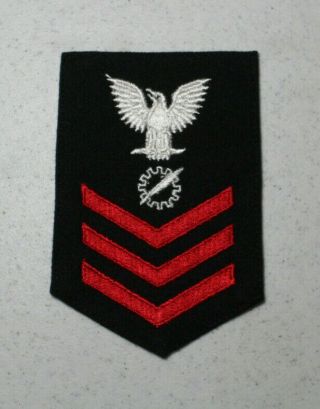 Navy Dp Cpo First Class Rating Badge Position Patch