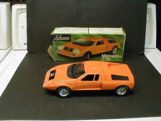 Vintage Schuco 5508 Mercedes C 111 Battery Operated Car W/box & Instructions