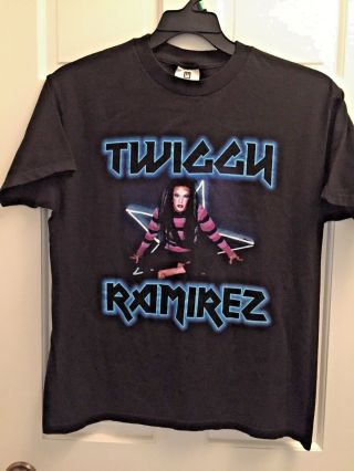 Rare Vintage Twiggy Ramirez (marilyn Manson) T Shirt Winterland Size L Official