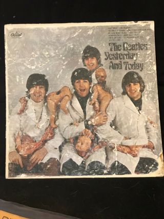 The Beatles Butcher Cover Yesterday And Today Mono Peeled 3rd State Rare