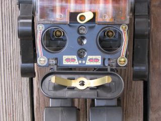 RARE HORIKAWA SH 1977 Piston Robot 10½” Plastic B/O Tin Space Toy JAPAN 10