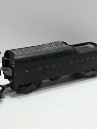 Vintage Lionel 726 RR Locomotive & 2046W Tender parts as - is 5