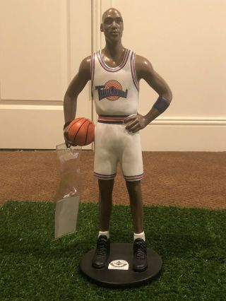 Vintage Michael Jordan Space Jam Upper Deck 1996 19 - 20 " Porcelain Statue