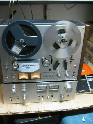 Vintage Akai Gx - 4000d Reel To Reel Tape Player/recorder Deck 2 Speed