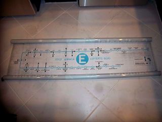Nyc Subway Sign Vintage Map E Train Old Urban Home Jamaica Lefferts Ny Roll Sign
