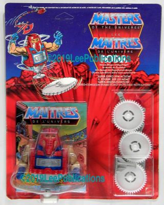 Mattel Toys Motu He - Man Masters Of The Universe Vintage Rotar Moc Rare