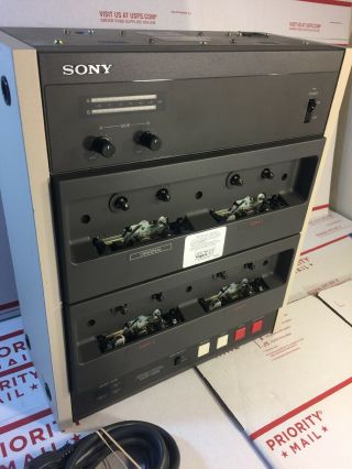 Vintage SONY CCP - 1300 Audio Cassette Duplicator High Speed 2