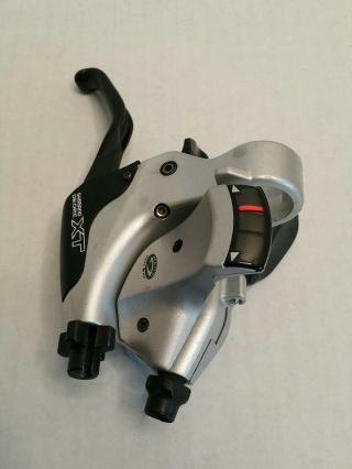 Vintage Shimano Deore XT Brake & Shifter Lever Combo Set ST - M750 3x9 Japan 6