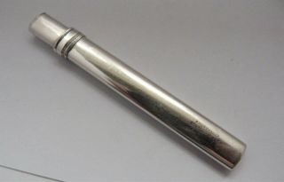 1890s - SOLID SILVER - SAMPSON MORDAN - CARPENTERS PENCIL HOLDER 2