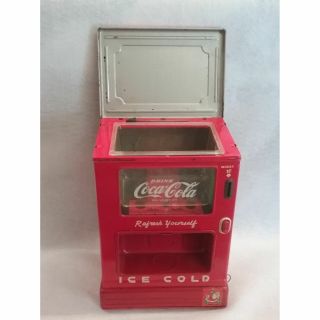 Vintage Coca - Cola Soda Dispensing Coin Bank 2