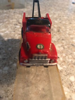 Vintage 1960 ' s Aurora Thunderjet International Tow Truck Tjet Slot Car Red Ho 2