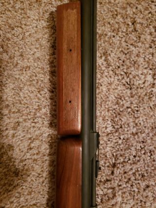 VINTAGE 1980 ' s Benjamin Franklin Model 340 Pump Pellet Rifle USA 3