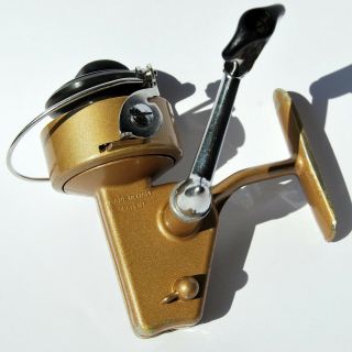 ZANGI ATOM GOLD Very Rare vintage Italy Ultralite spinning reel moulinet rolle 4