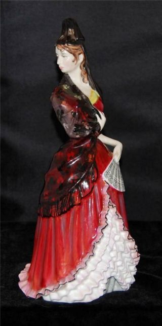 Vintage Royal Doulton Figurine " Mantilla " Hn 2712 - Ret 1979 - Ej Griffiths -