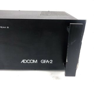 Vintage Adcom GFA - 2 Stereo Amplifier 200 Watts Pro Audio 3