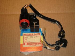 Kawasaki Nos Vintage - Stop Switch - Js440 - 1977 - 81 - 27010 - 3002