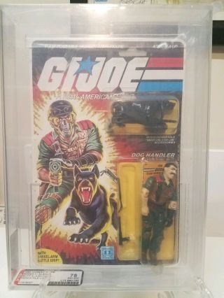 Vintage Gi Joe 1984 Afa 75 Mutt & Junkyard Arah Hasbro Series 3 34 - Back Moc