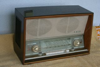 SABA WILDBAD 11,  german vintage tube radio,  built 1960,  restored 4