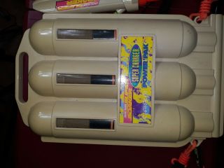 Soaker Power Pak Vintage 1998 Larami Water Gun Charger Spray Pack pressure 2