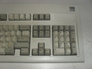 Vintage IBM Model M J1 (1390120) JUN 10 1986 Clicky Keyboard W/Cable 4