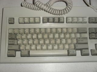 Vintage IBM Model M J1 (1390120) JUN 10 1986 Clicky Keyboard W/Cable 5