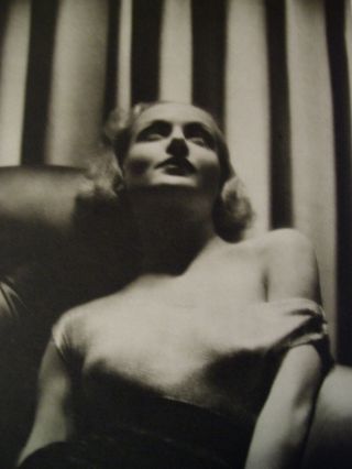Vintage Photo Breathtaking Carole Lombard Museum Find Rare Otto Dyar