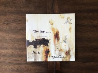 Nine Inch Nails Autographed Vinyl - Downward Spiral Double Lp - Rare