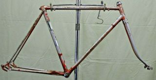 Japanese Vintage Touring Road Bike Frame M 56cm 700c Steel Classic Japan Charity