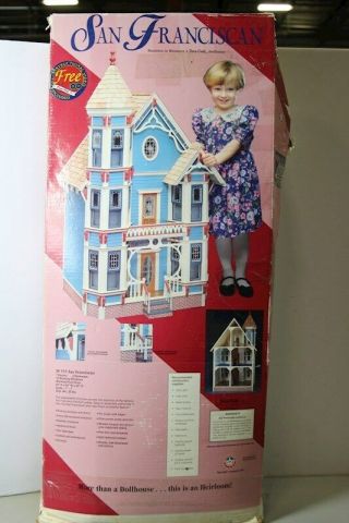 Vintage 1994 Dura - Craft San Franciscan Dollhouse Sf 555 Kit