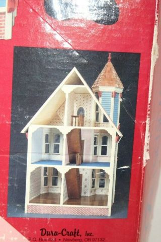 Vintage 1994 Dura - Craft San Franciscan Dollhouse SF 555 Kit 3