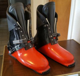 Vintage Retro Scott Ski Boots Men 