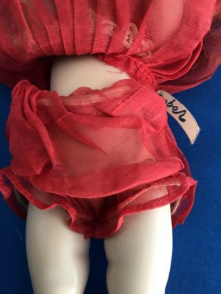 BEAUTY Vintage Vogue Ginny 1953 Kay 23 Red ORGANDY 9
