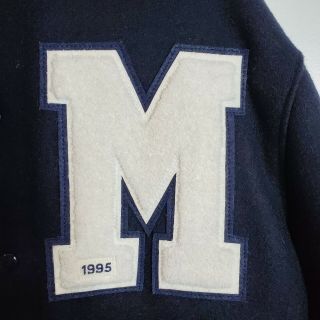 Vintage Football Letterman Central High School Varsity Jacket 1995 Men ' s EUC 2