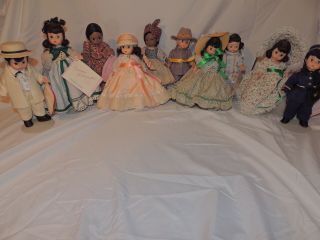 10 Vintage Madame Alexander Gone With The Wind 8 " Dolls - Scarlett Series