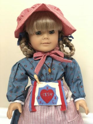Pleasant Company American Girl Kirsten Larson 18 " Doll/box/clothes/acc Retired