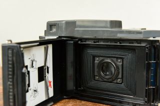 Polaroid Camera 110B W/ Vintage Accessories And Case 6